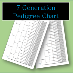Pedigree Chart - 7 Generation